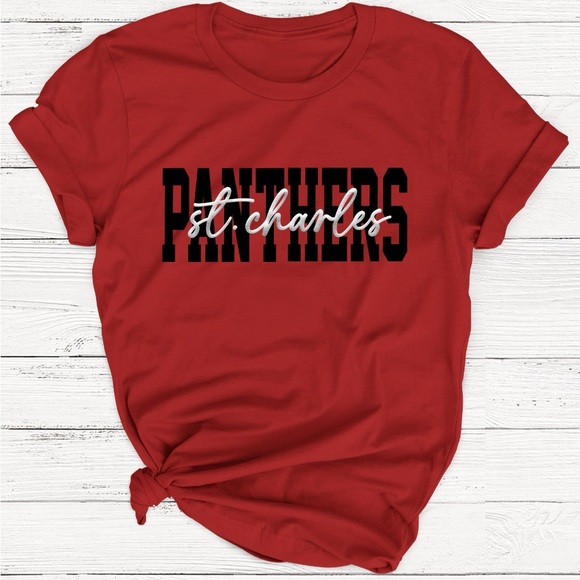 COPY - Custom Puff Print Team Shirt, Custom Puff School Shirt, Team Name Shirt,… - Picture 2 of 5